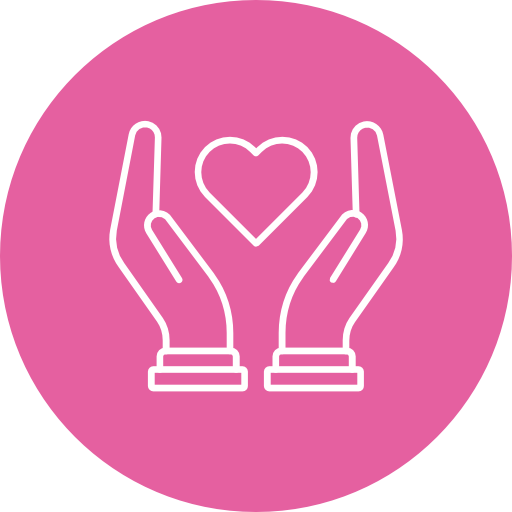 Einfühlsame Pflege zuhause - Pflegekraft mit Seniorin - ICON