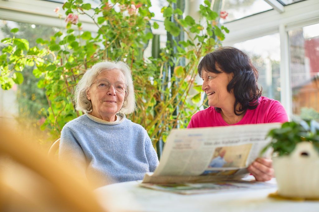 Persönliche Betreuung durch Mehr-Zeit-Pflege bei A.i.P. Reutlingen